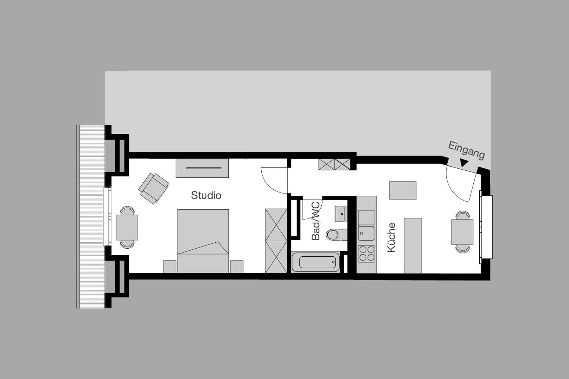 City Stay - Forchstrasse Zürich Eksteriør billede